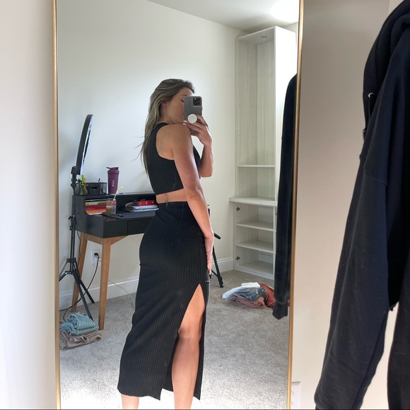 Princess Polly black matching set - Picture 2 of 3